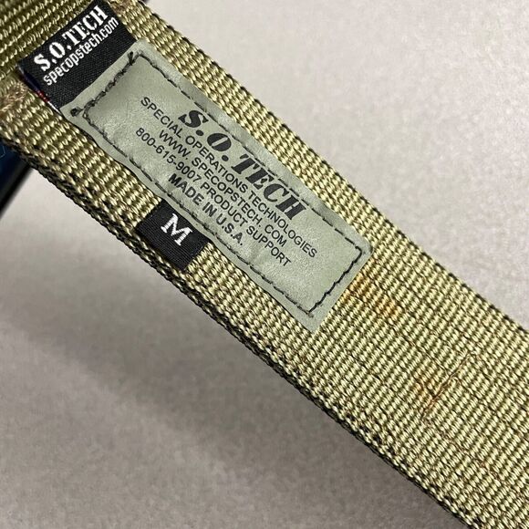 SO Tech Riggers Belt Tactical Nylon Adjustable Metal Buckle Military USA 1.75in - Picture 6 of 9